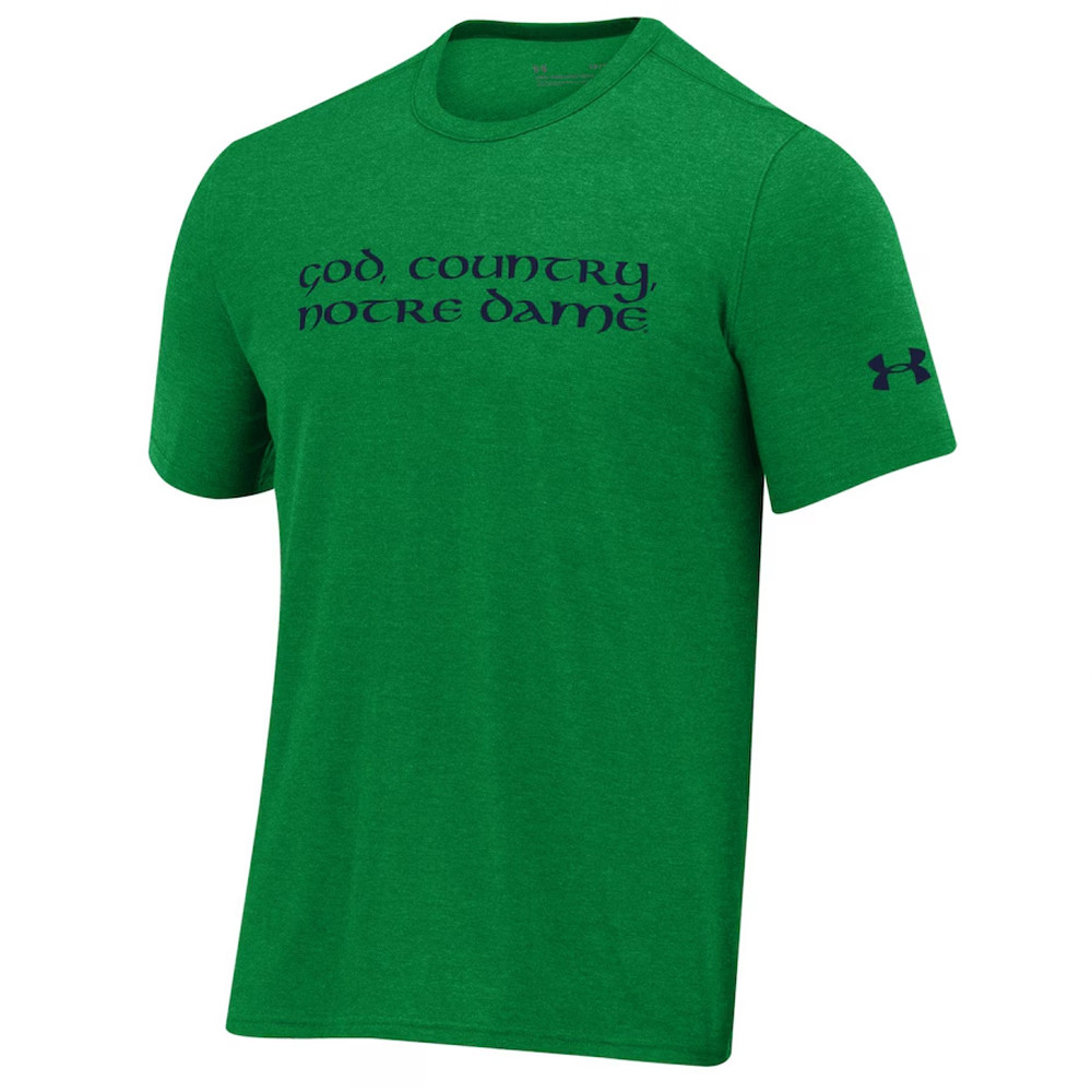 Notre Dame Fighting Irish Green T-Shirt Presents For Football Lovers Oregontrailrvpk Shirt