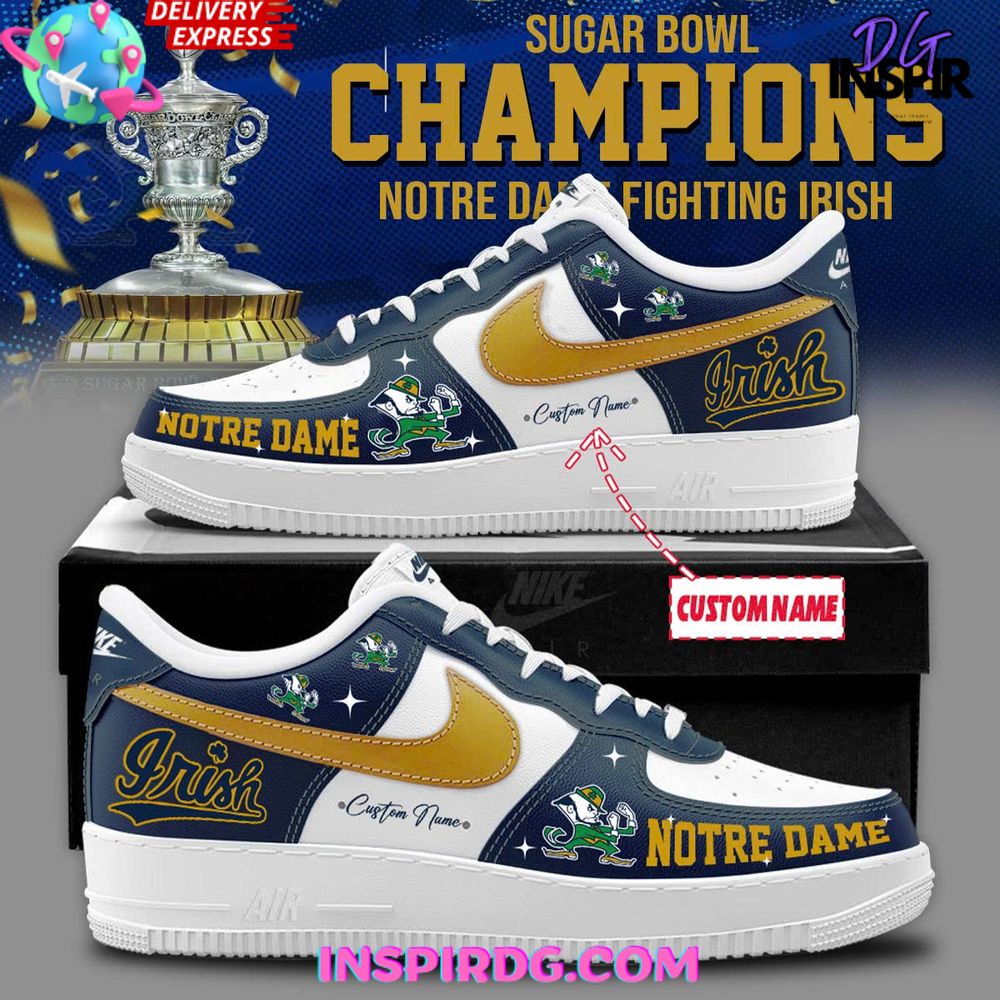 Notre Dame Fighting Irish Sugar Bowl Air Force 1