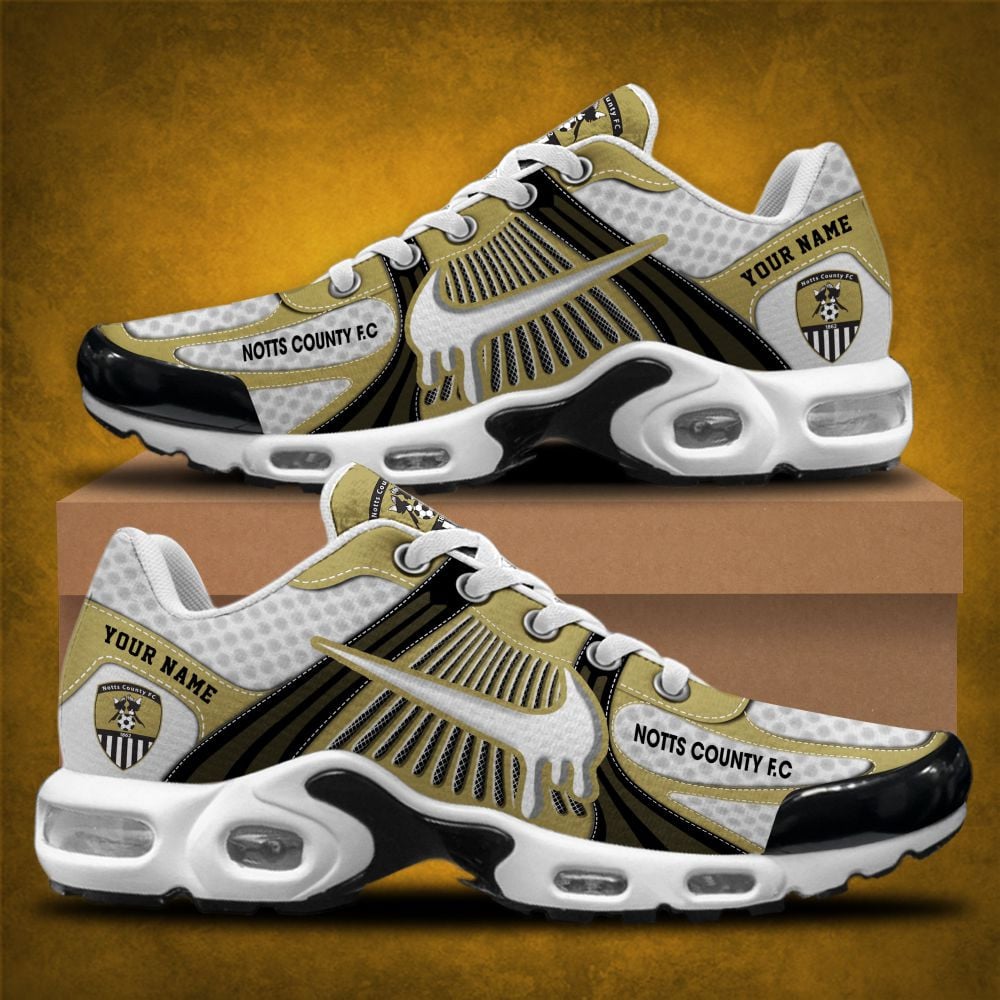 Notts County F.C. Air Max Plus Shoes Sneakers For Men And Women