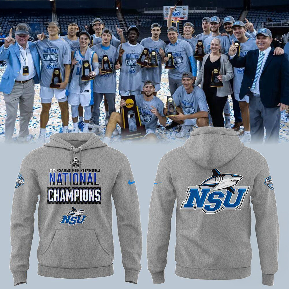 Nova Southeastern Men's Basketball x National Champions Hoodie Gift For Basketball Lover