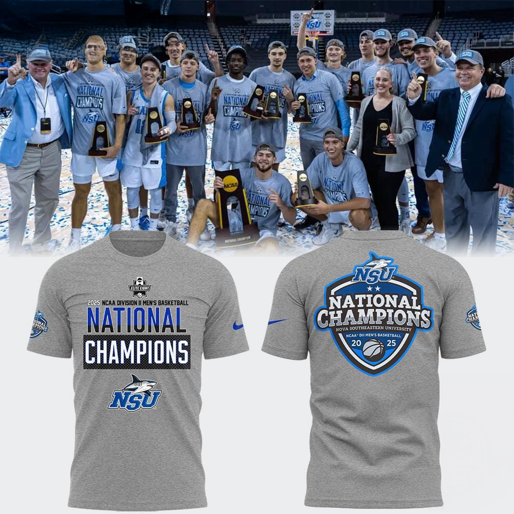 Nova Southeastern Men's Basketball x National Champions Shirt Gift For Basketball Lover Oregontrailrvpk Shirt