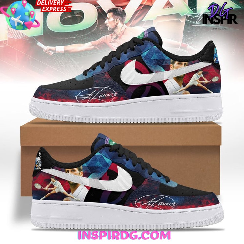 Novak Djokovic Collab Air Force 1 Shoes