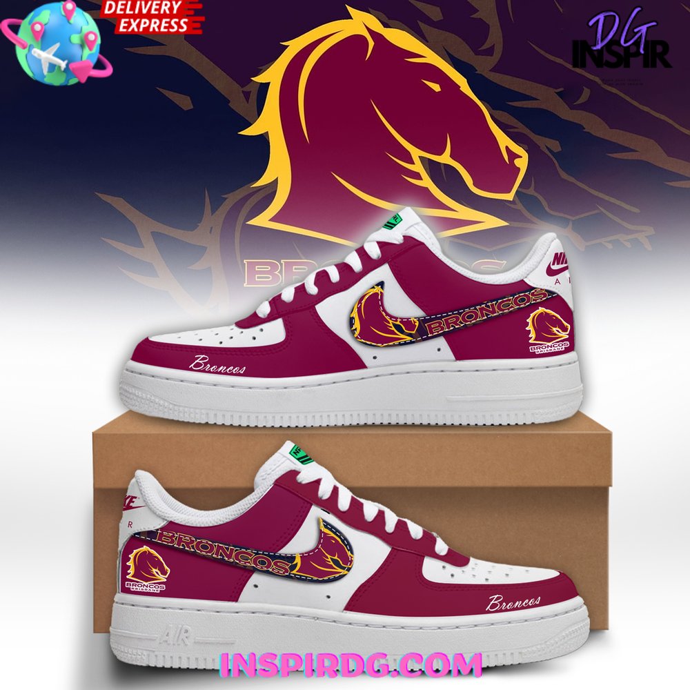 NRL Brisbane Broncos x Air Force 1