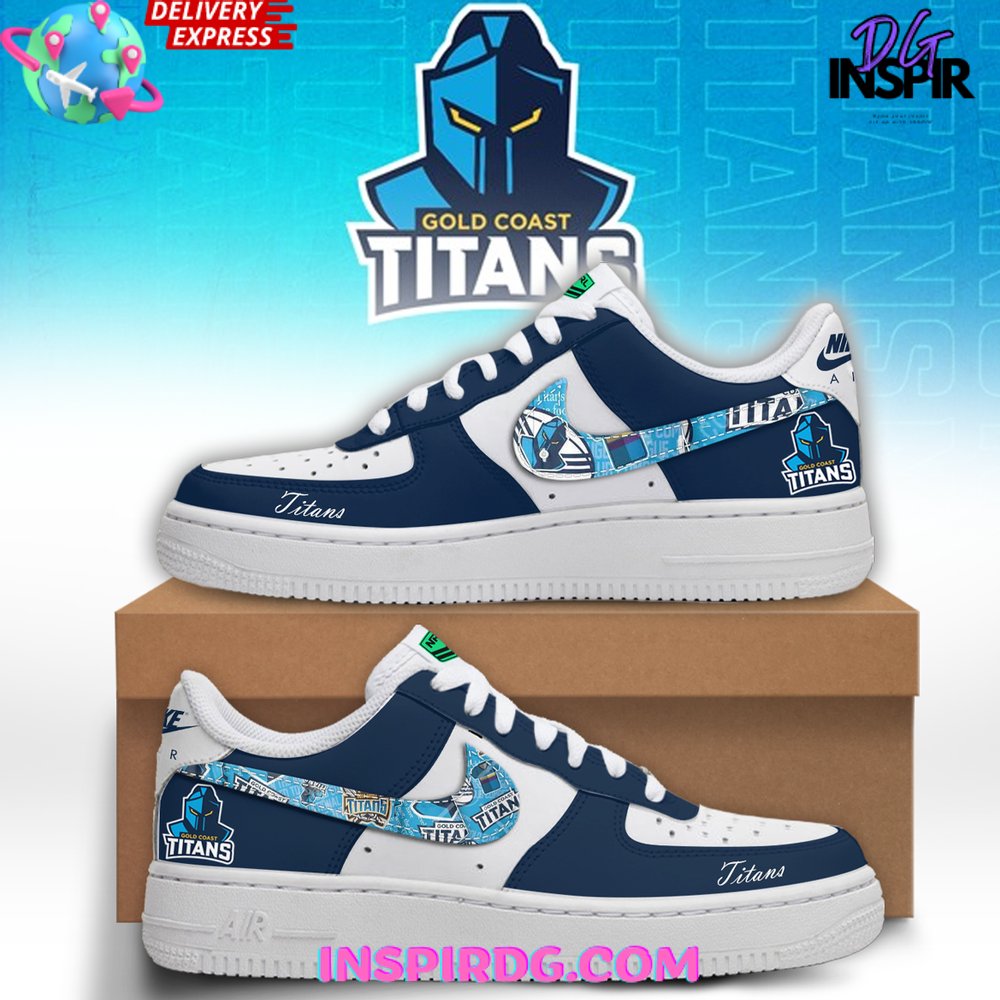 NRL Gold Coast Titans Limited Edition Air Force 1
