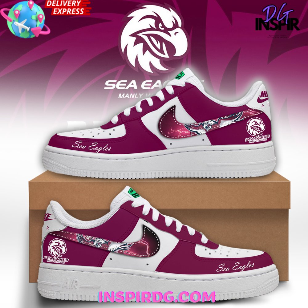 NRL Manly Sea Eagles Limited Edition Air Force 1