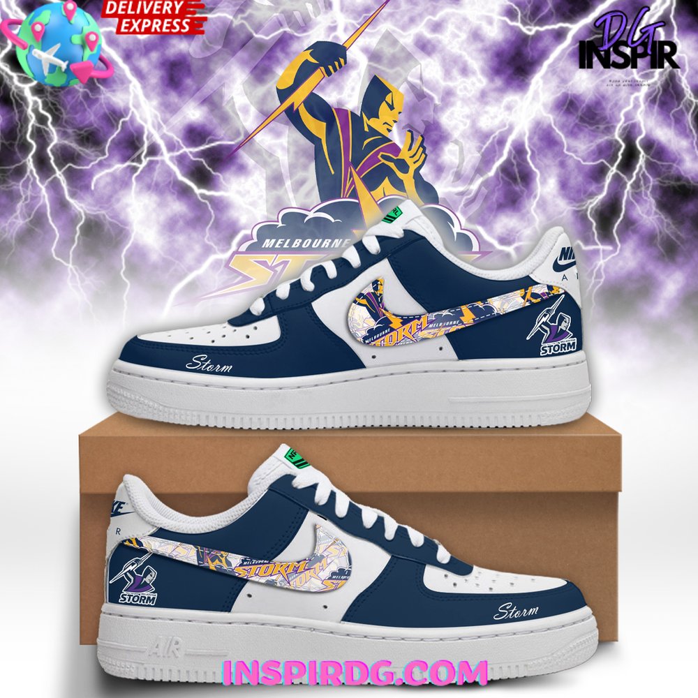 NRL Melbourne Storm Limited Edition Air Force 1
