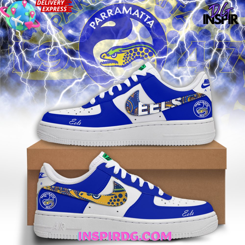 NRL Parramatta Eels Limited Edition Air Force 1