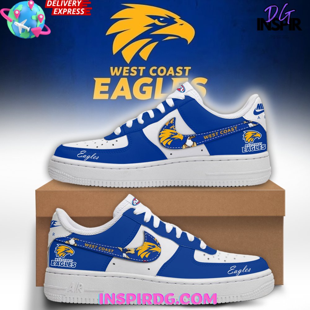 NRL West Coast Eagles Limited Edition Air Force 1