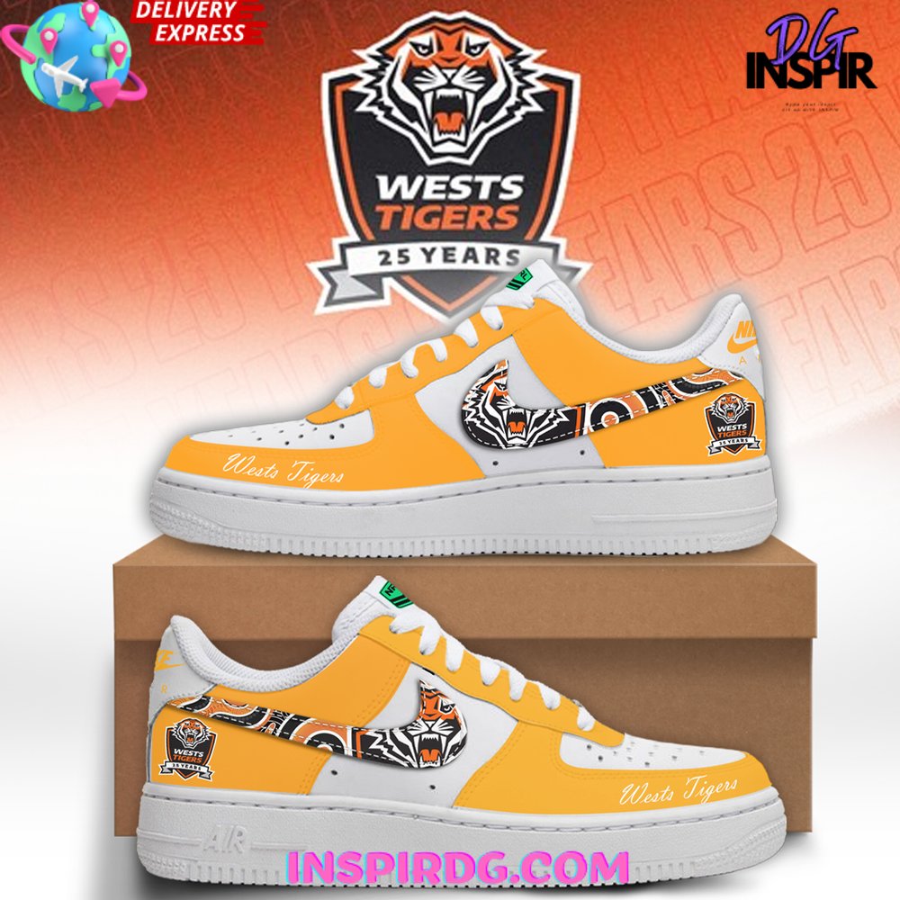 NRL Wests Tigers Limited Edition Air Force 1