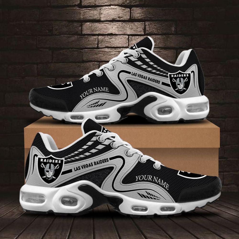 Oakland Raiders Air Max Plus Shoes Sneakers For Men And Women