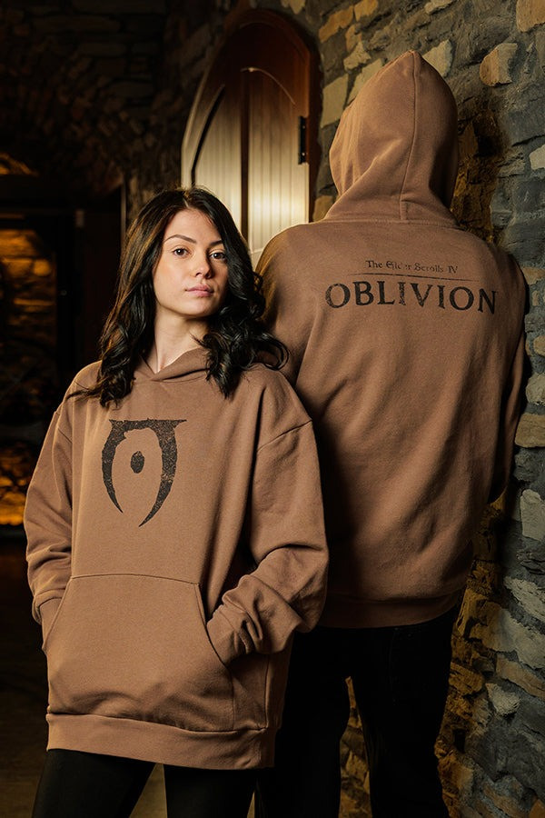 Oblivion Merch Hoode The Elder Scrolls IV Oblivion Logo Bethesda Merchandise Game Gifts