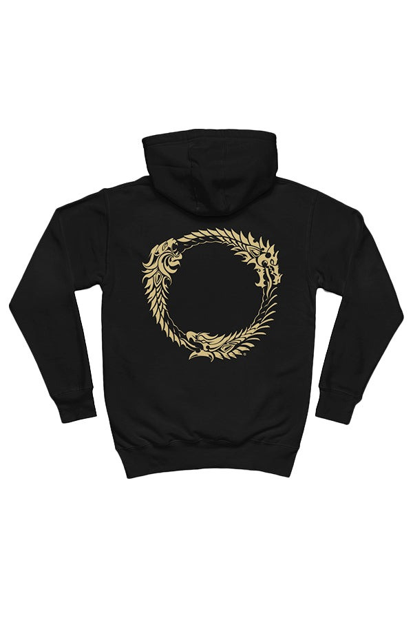 Oblivion Merch Hoodie The Elder Scrolls Online Ouroboros Bethesda Merchandise Gifts