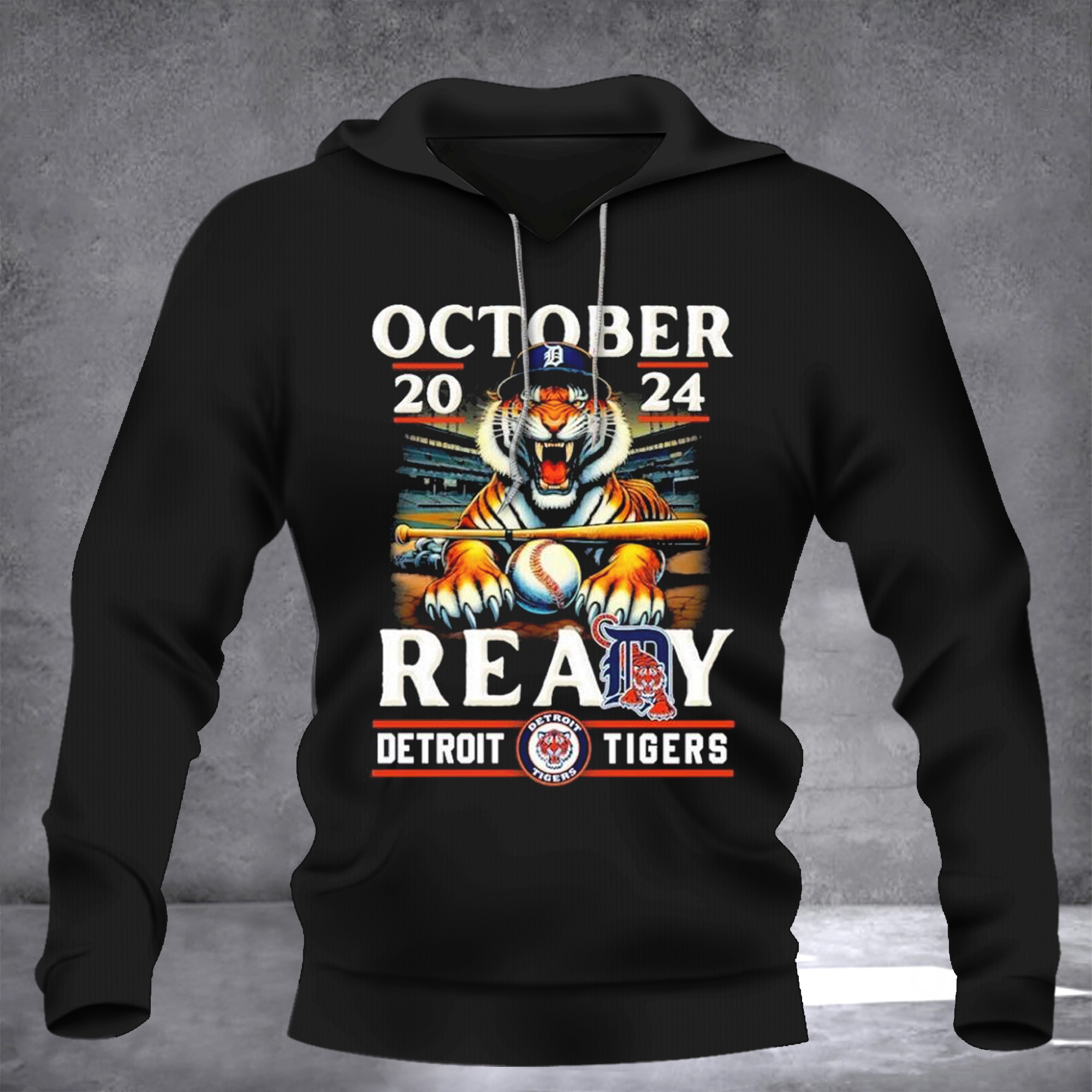 October Ready Tigers Hoodie October 2024 Detroit Tigers Hoodie