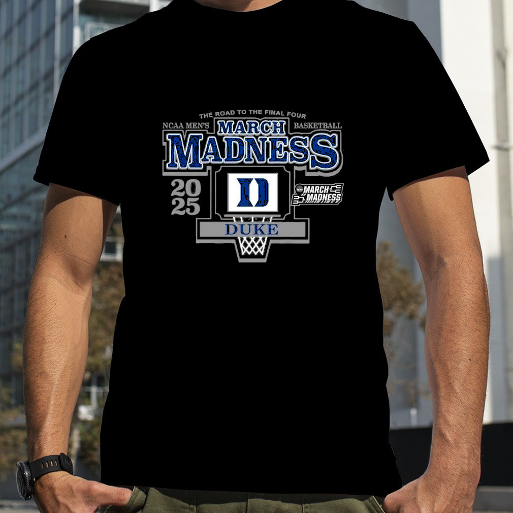 Official 2025 NCAA Men's Basketball March Madness Duke Blue Devils Shirt Basketball Lovers Gift Oregontrailrvpk Shirt
