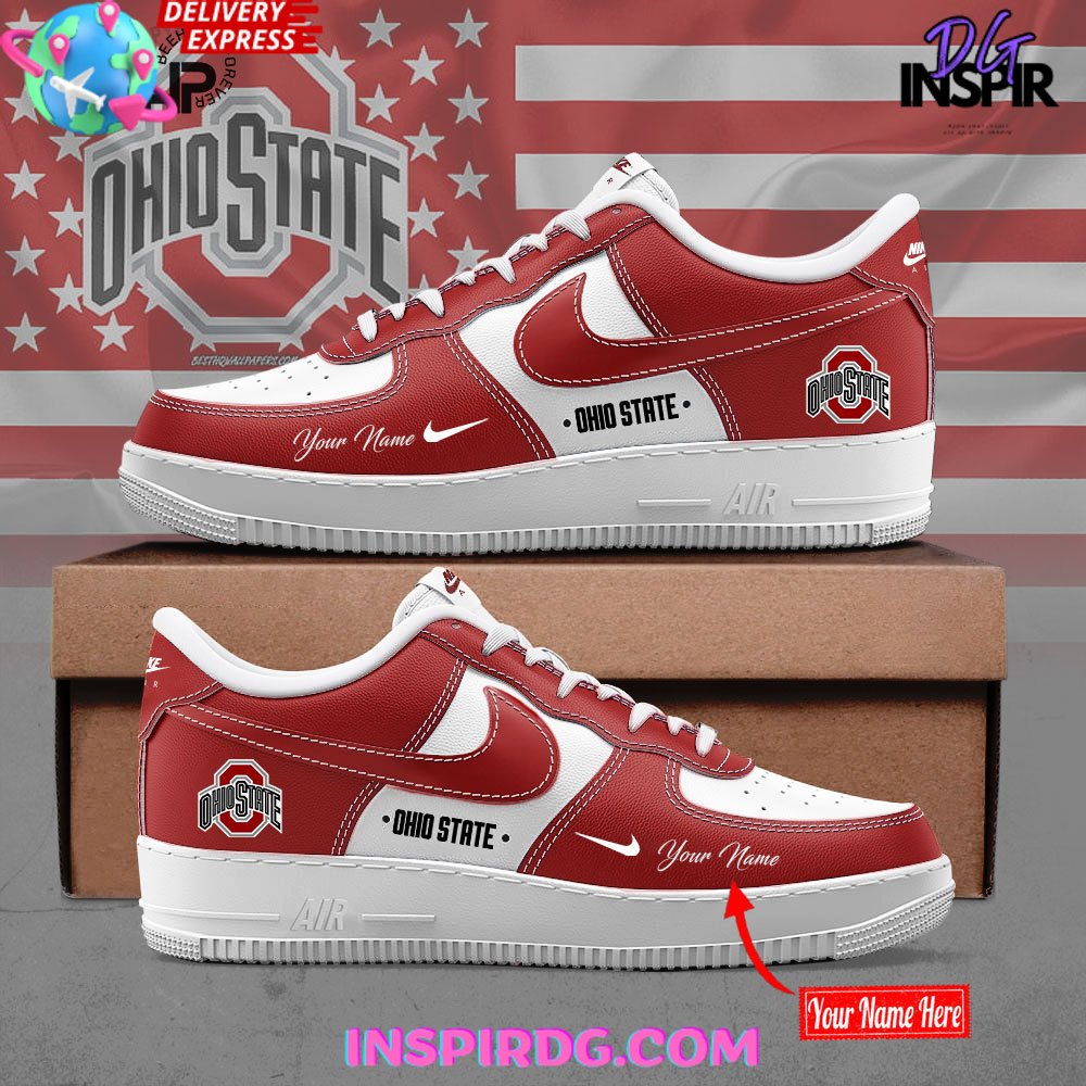 Ohio State Buckeyes 2024 Custom Air Force 1