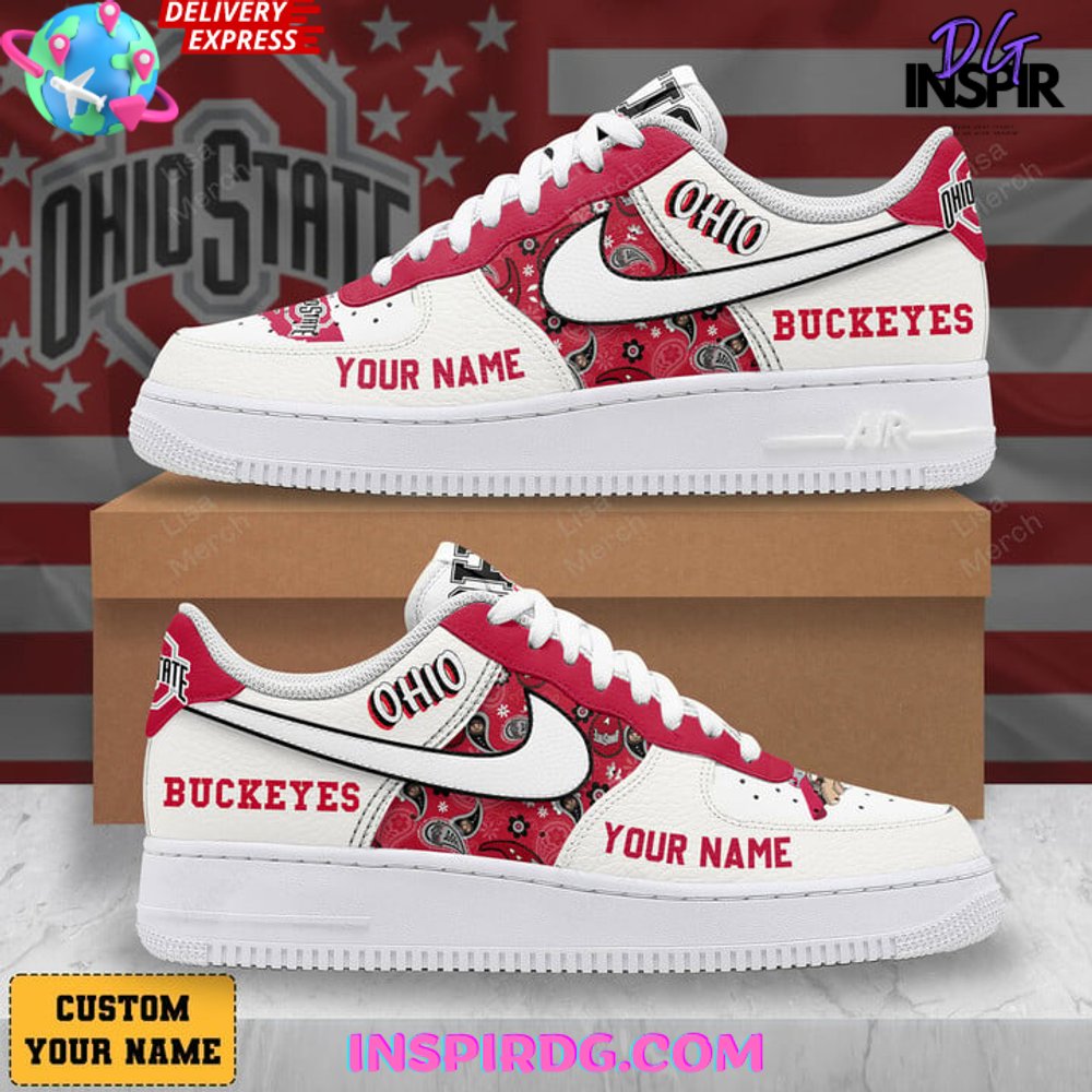 Ohio State Buckeyes Customize Air Force 1