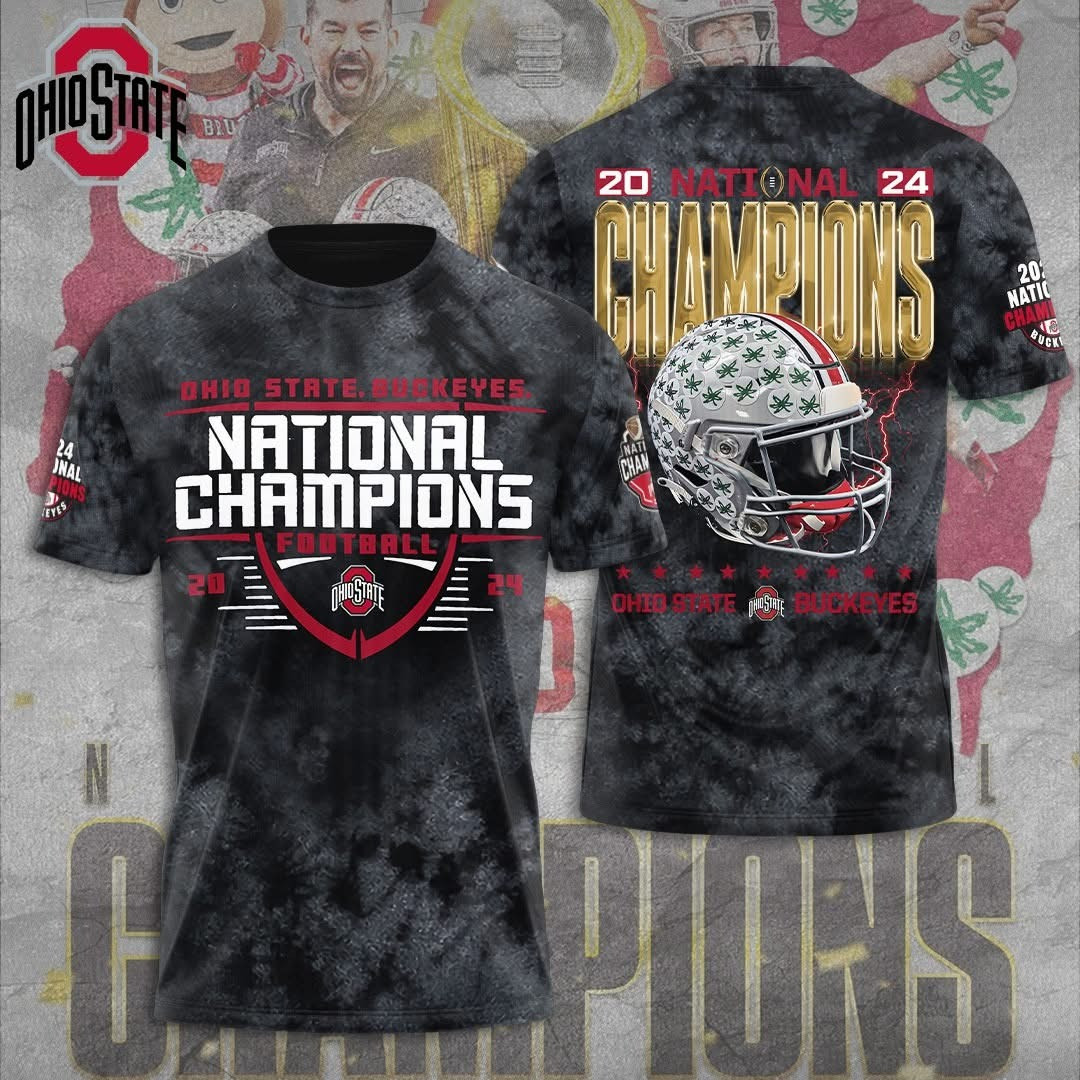 Ohio State Buckeyes National Champions Shirt 2025 Merch Football For Him Oregontrailrvpk Shirt