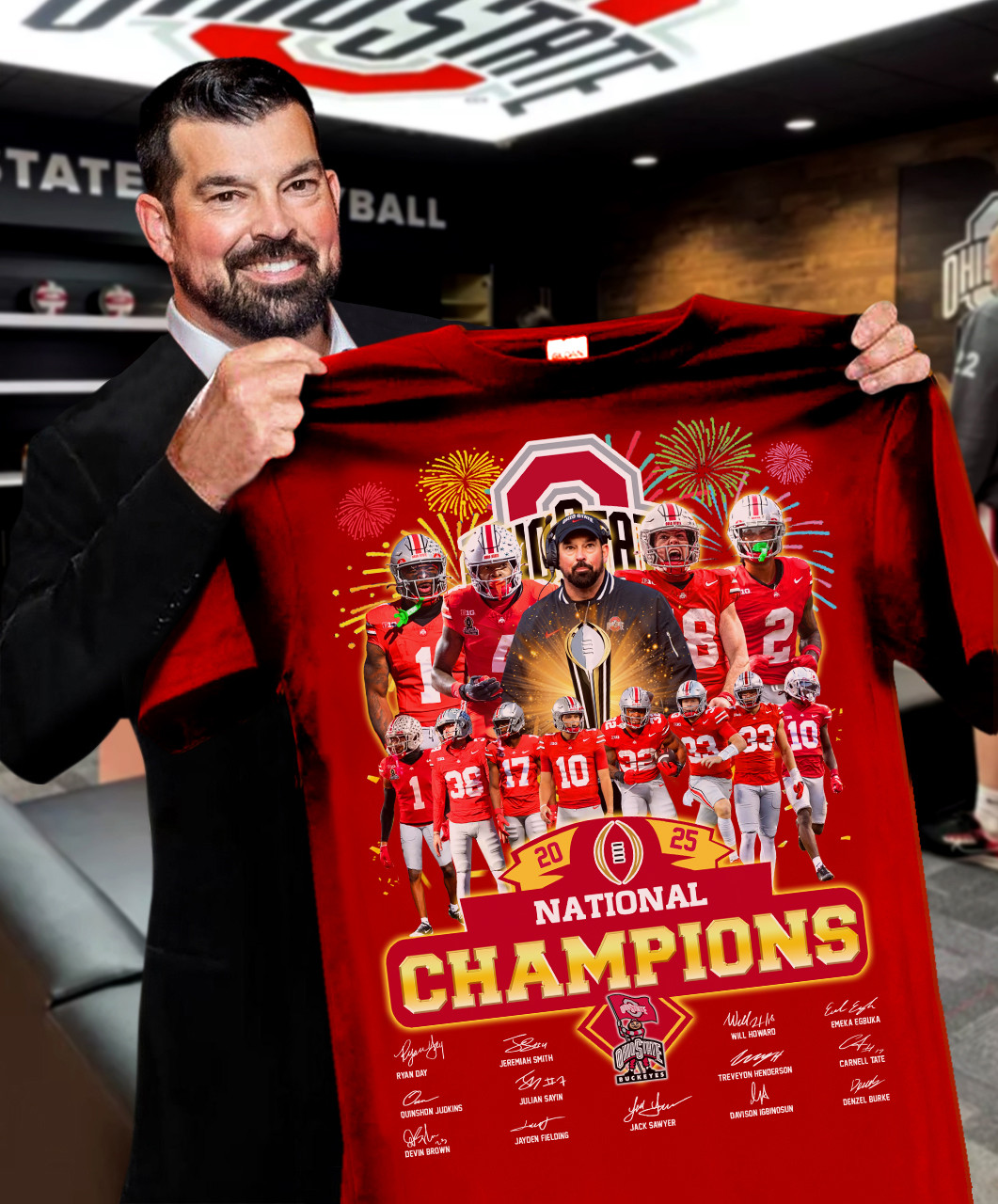 Ohio State Buckeyes National Champions T-Shirt Best Gifts For Football Fans Oregontrailrvpk Shirt