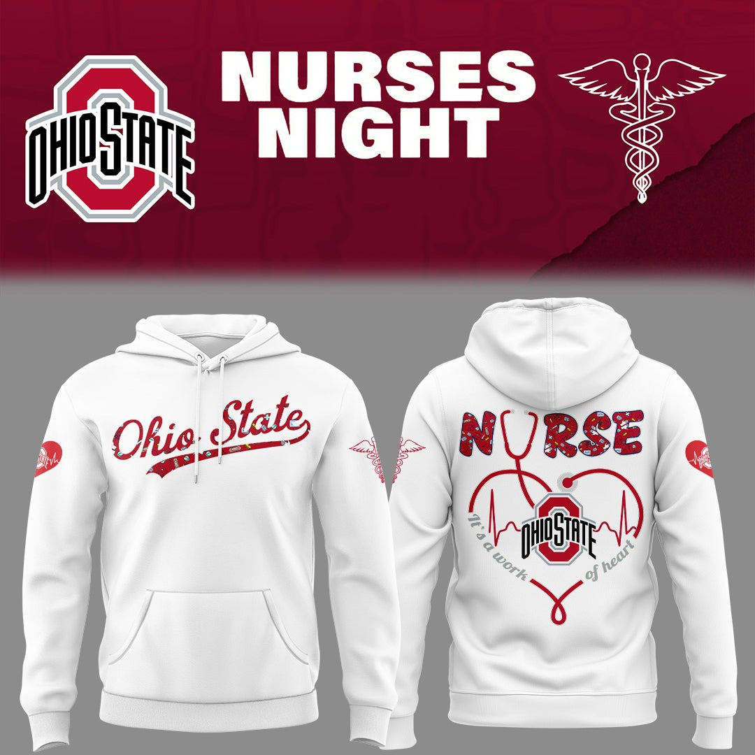 Ohio State Buckeyes Nurse Night Jersey Unique