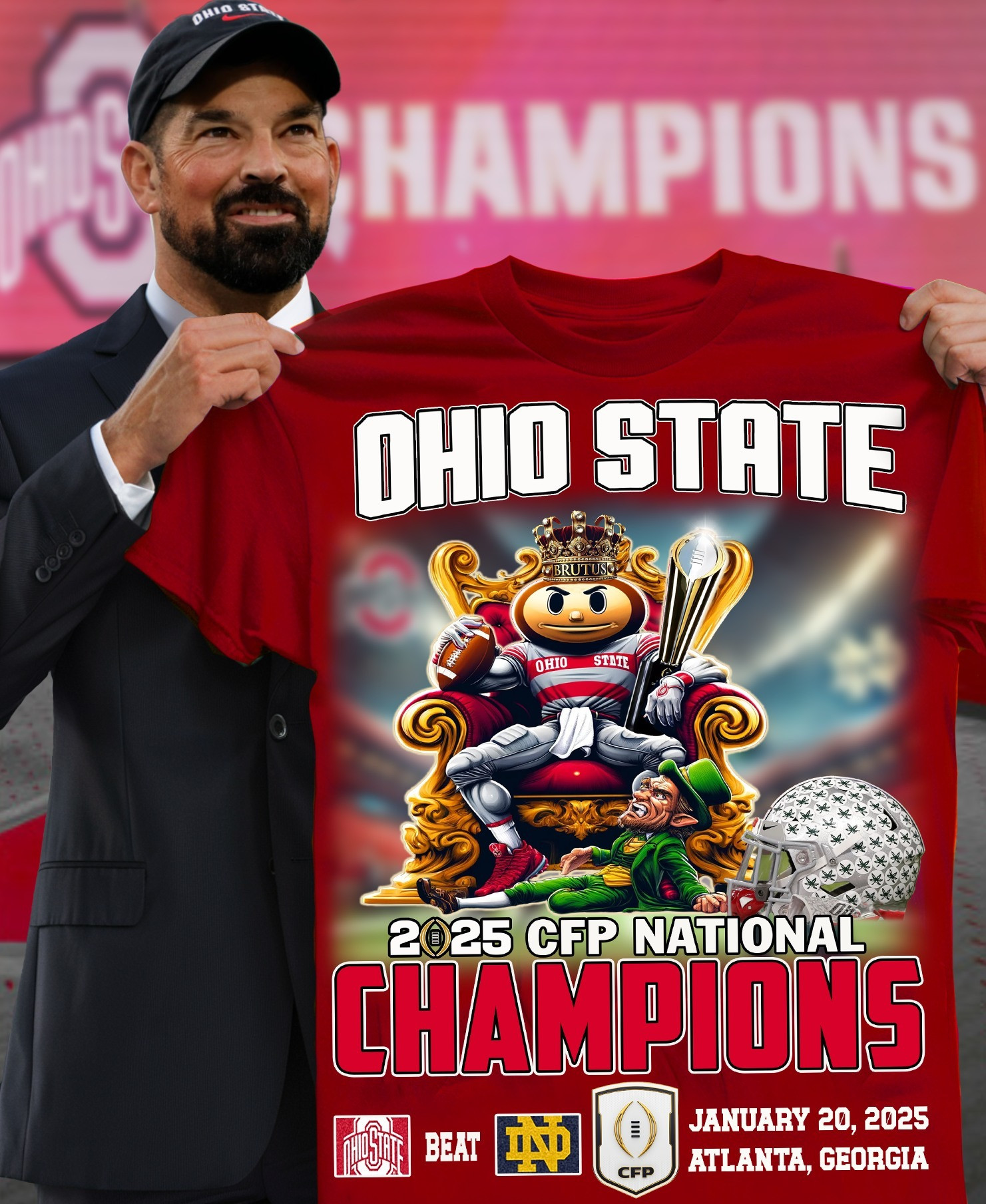 Ohio State CFP National Champions Shirt 2025 Football Ohio State Buckeyes Merch Apparel Oregontrailrvpk Shirt