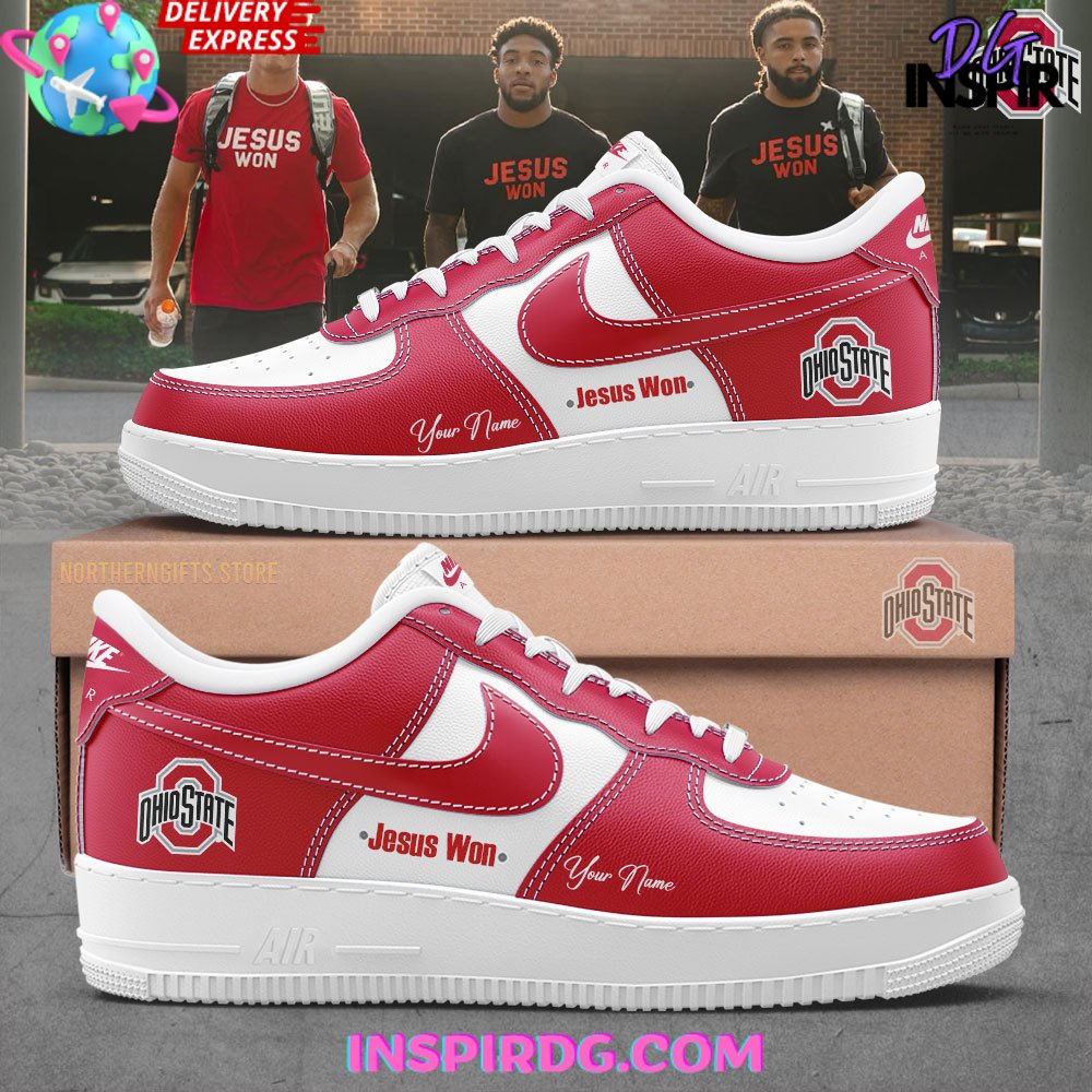 Ohio State Football Jesus Won 2024 Air Force 1