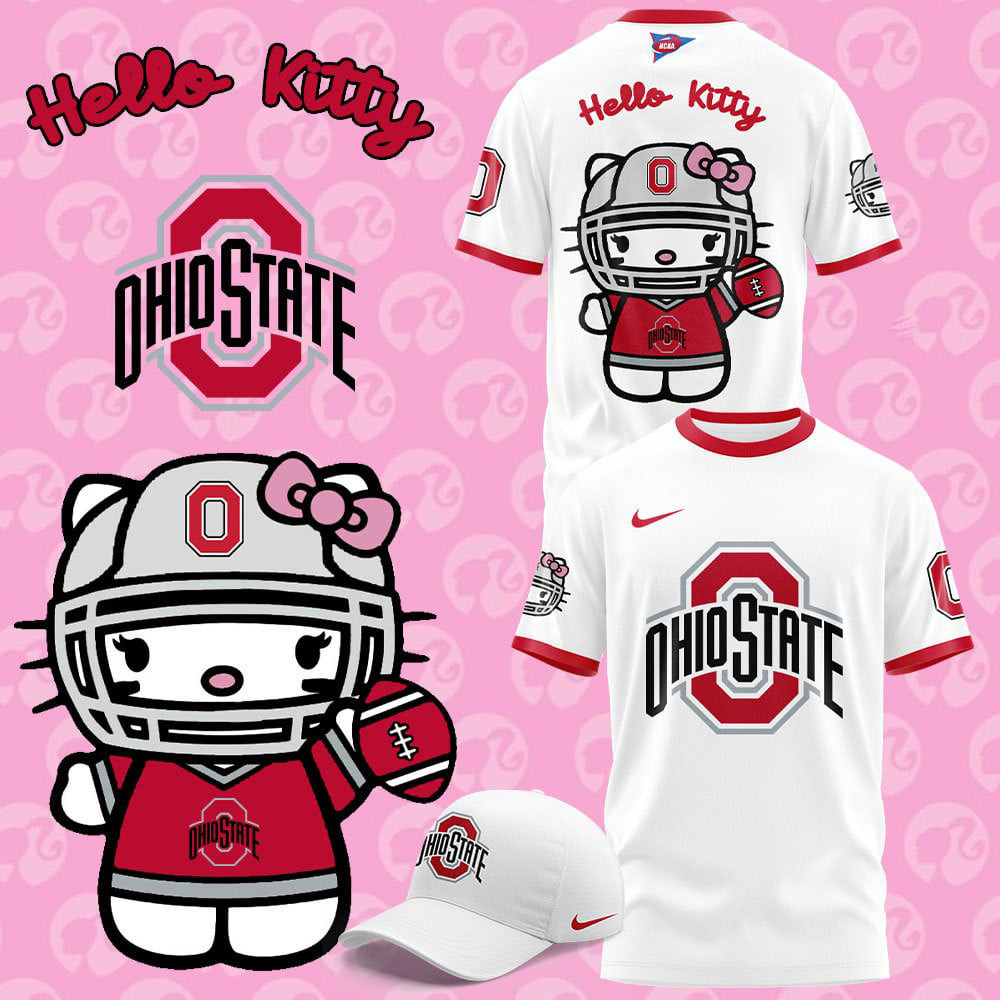 Ohio State Football x Hello Kitty T-Shirt Cute Gifts For Football Lovers Oregontrailrvpk Shirt