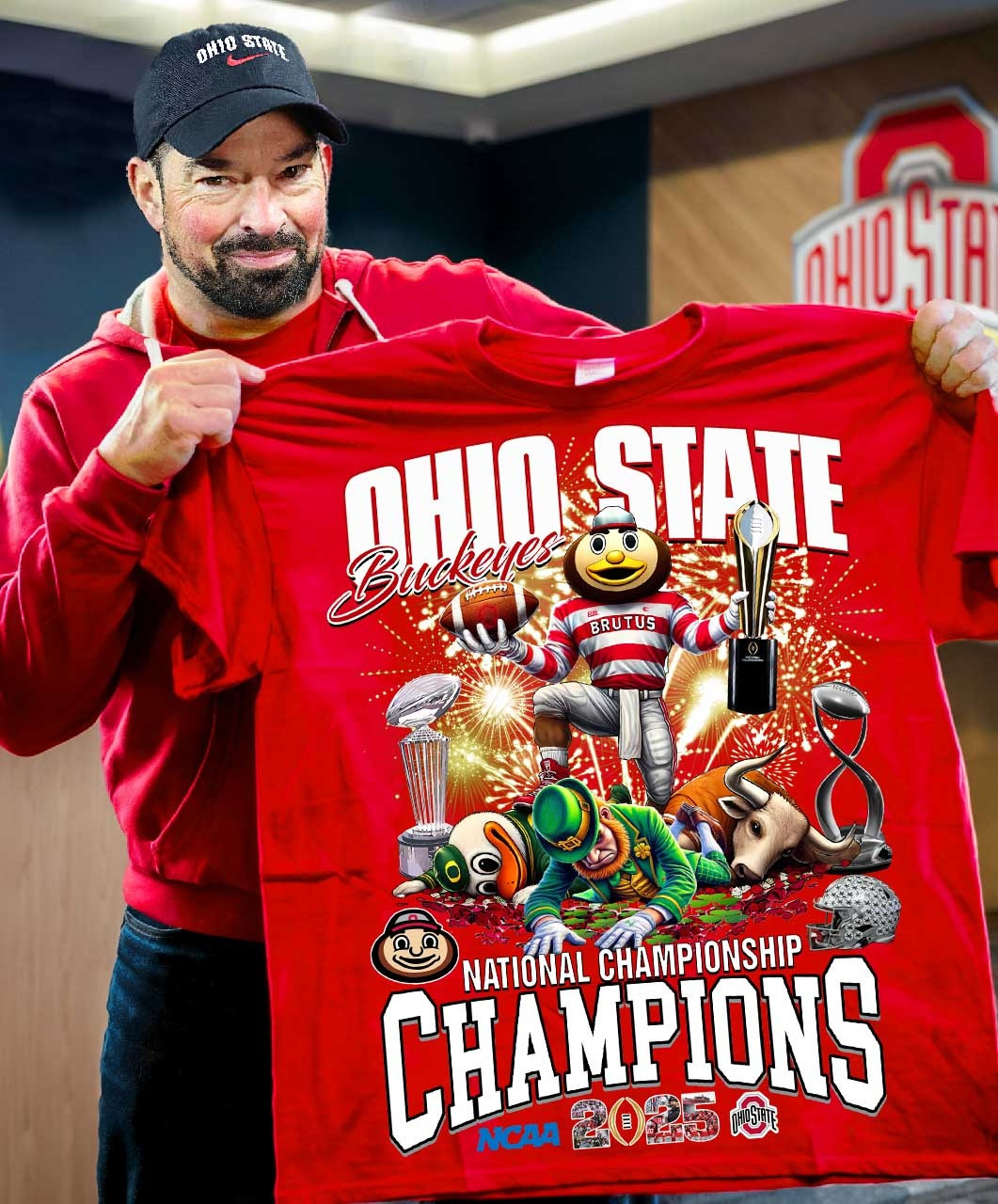 Ohio State National Champions Shirt 2025 Ohio State Buckeyes Championship T-Shirt Merch Oregontrailrvpk Shirt