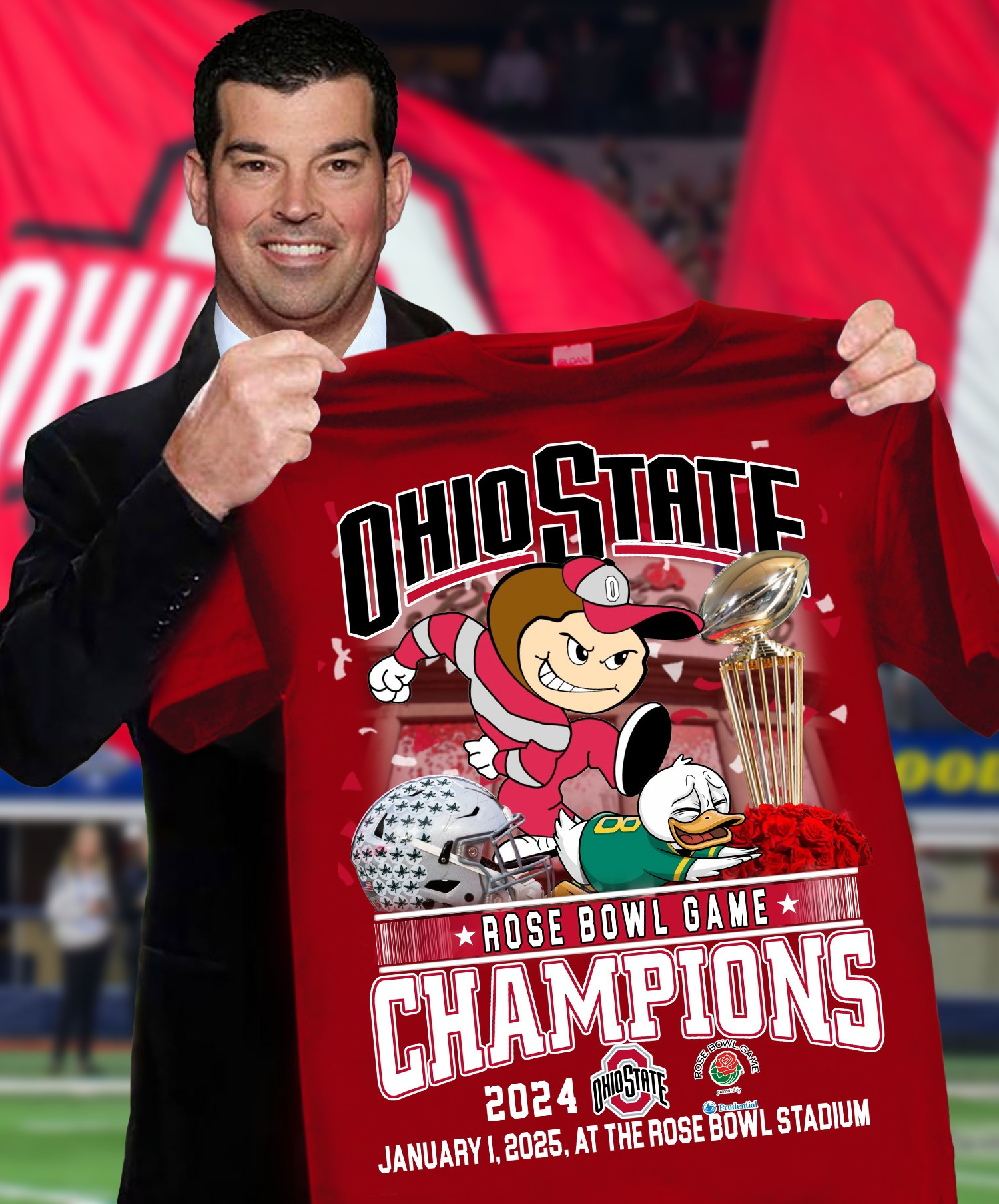 Ohio State Rose Bowl Game Champions T-Shirt Unique Gifts For Football Lovers Oregontrailrvpk Shirt