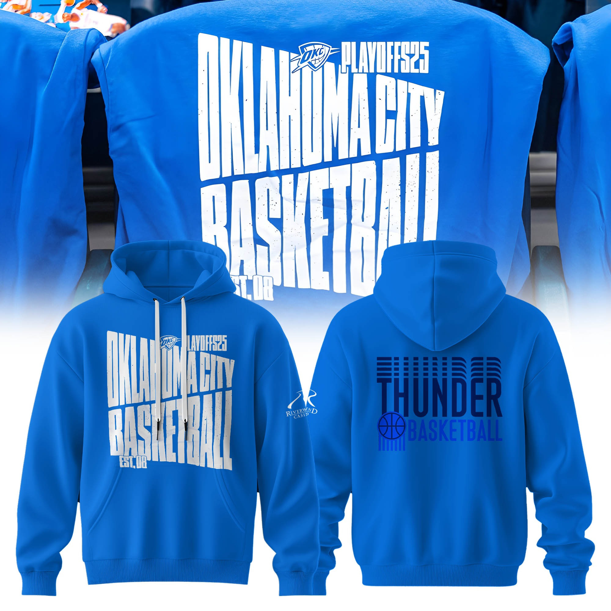 Oklahoma City Thunder 2025 Hoodie Gift For Basketball Lover