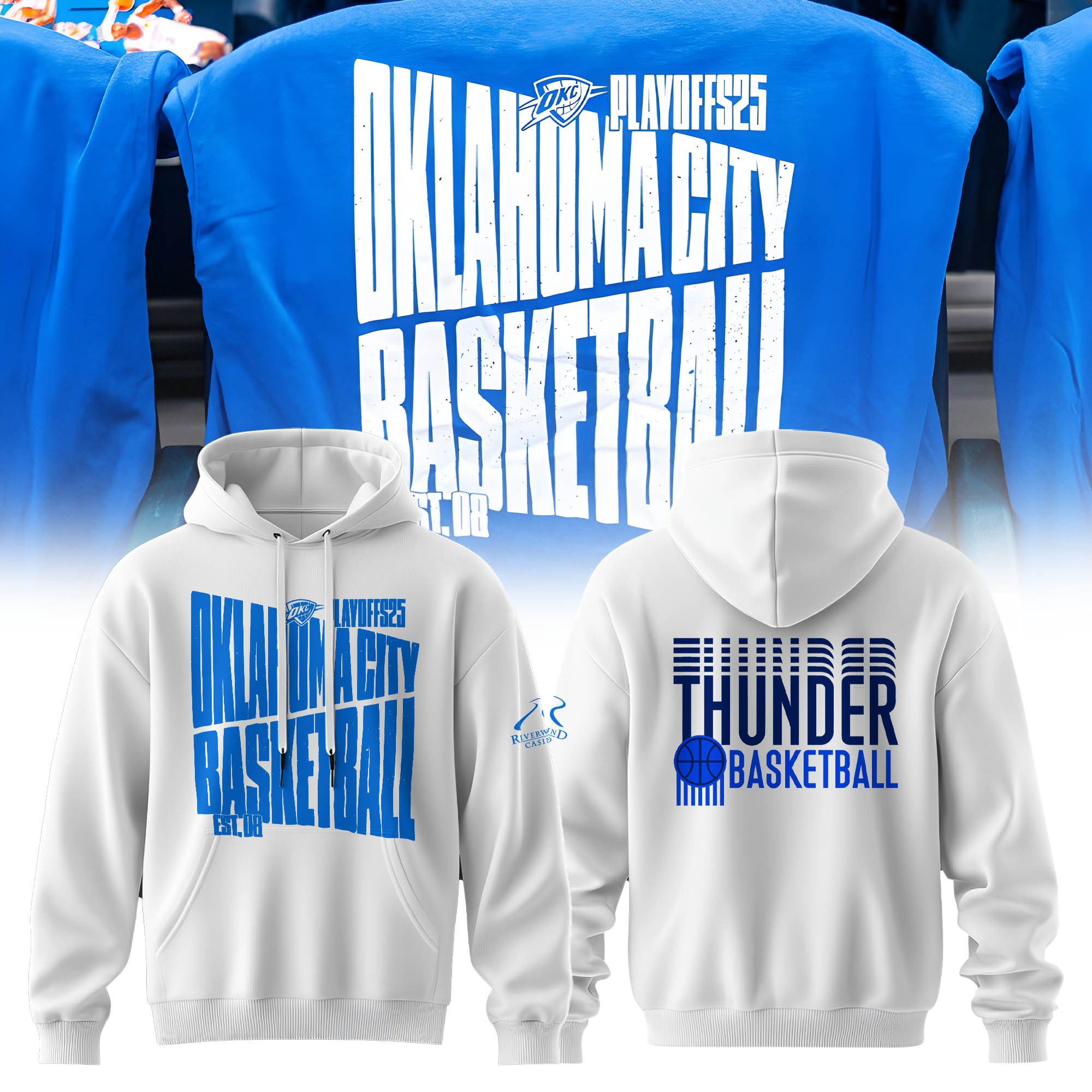 Oklahoma City Thunder 2025 Hoodie Gifts For Basketball Fan