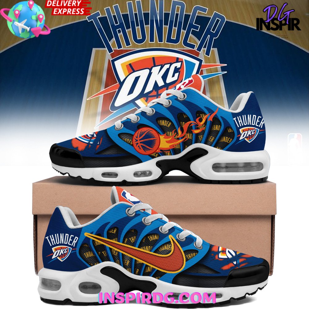 Oklahoma City Thunder Air Max Plus Shoes Sneakers For Men And Women