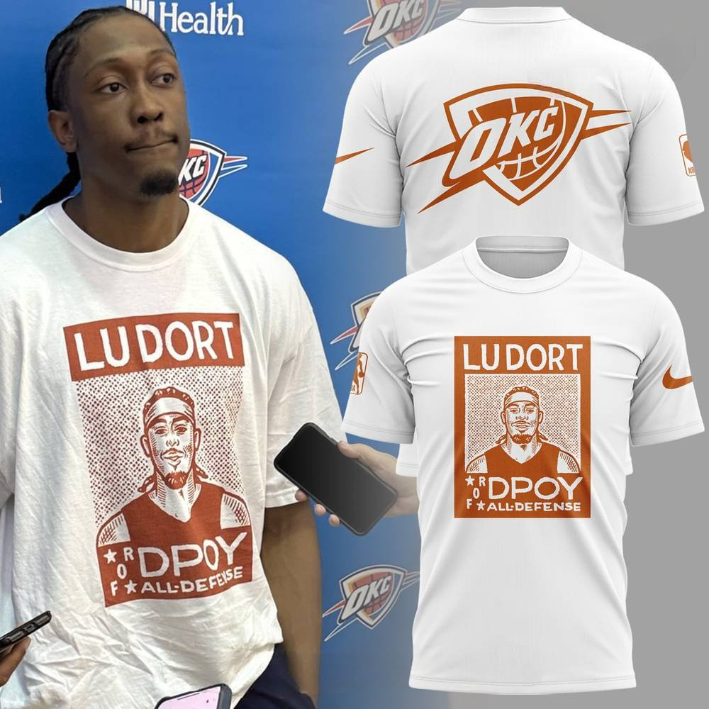 Oklahoma City Thunder x Lu Dort 2025 Limited Edition Shirt Basketball Oregontrailrvpk Shirt