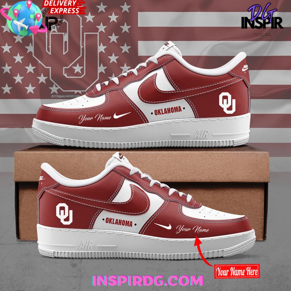 Oklahoma Sooners 2024 Custom Air Force 1