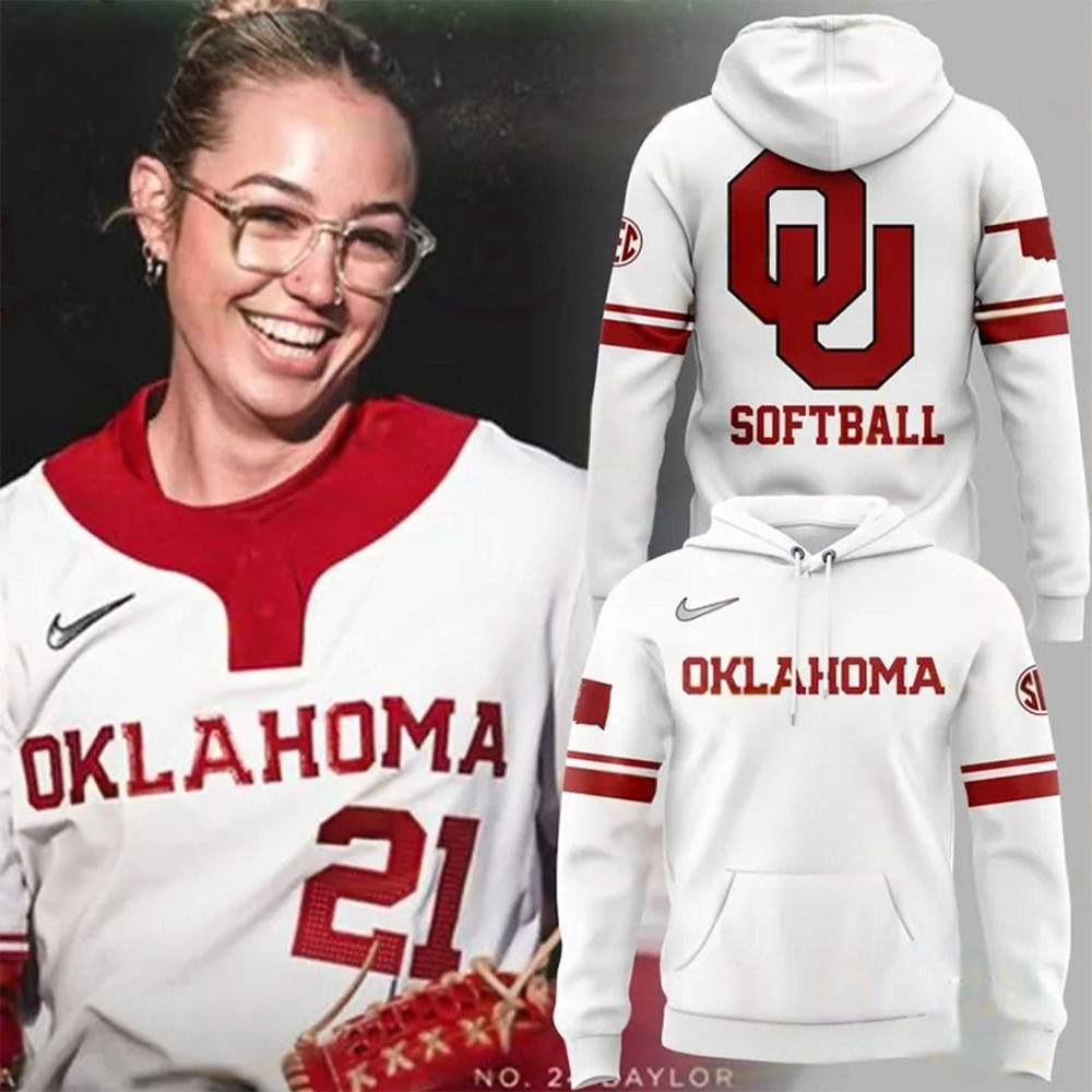 Oklahoma Sooners Softball 2025 Hoodie Gifts For Softball Lovers