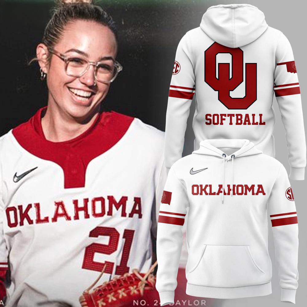 Oklahoma Sooners Special Edition Oklahoma Softball 2025 Hoodie Softball Lover