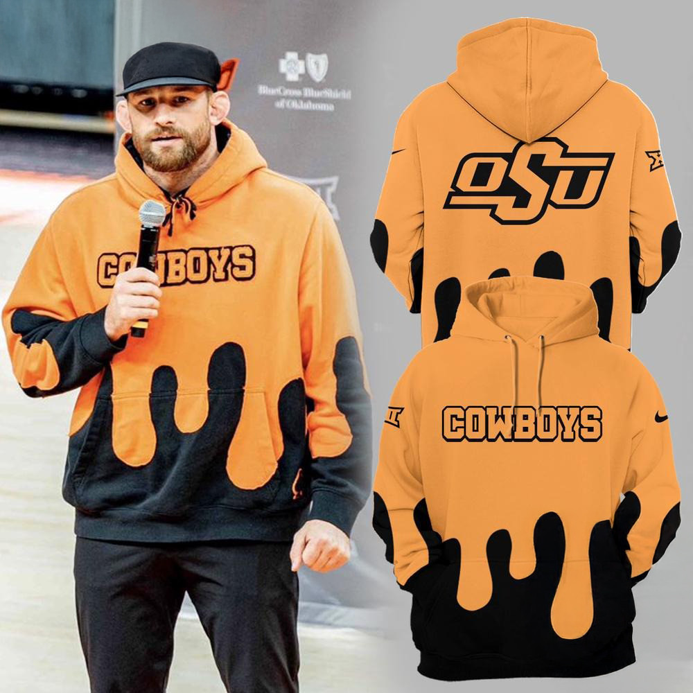 Oklahoma State Cowboys Wrestling Coach DT's Hoodie Football