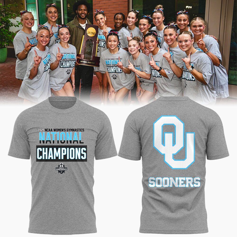 Oklahoma Women'S Gym On Their 7Th National Championships T-Shirt Unique Oregontrailrvpk Shirt