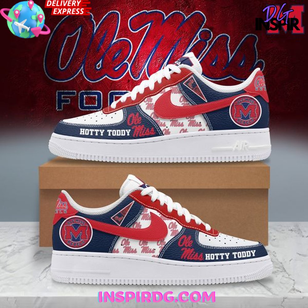 Ole Miss Rebels Hotty Toddy Air Force 1