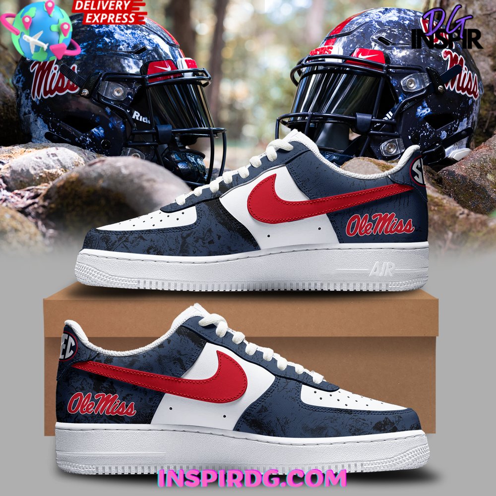 Ole Miss Rebels Real Tree Wave 2024 Air Force 1