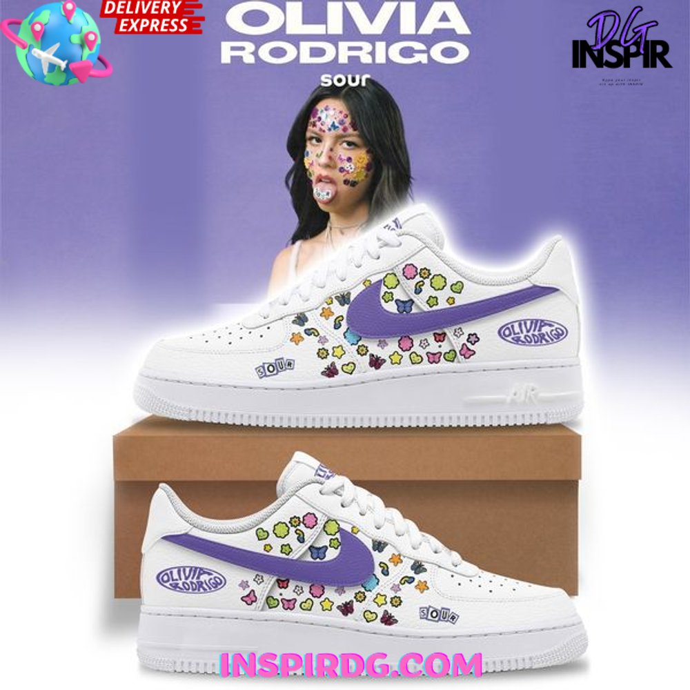 Olivia Rodrigo Sour Limited Edition Air Force 1