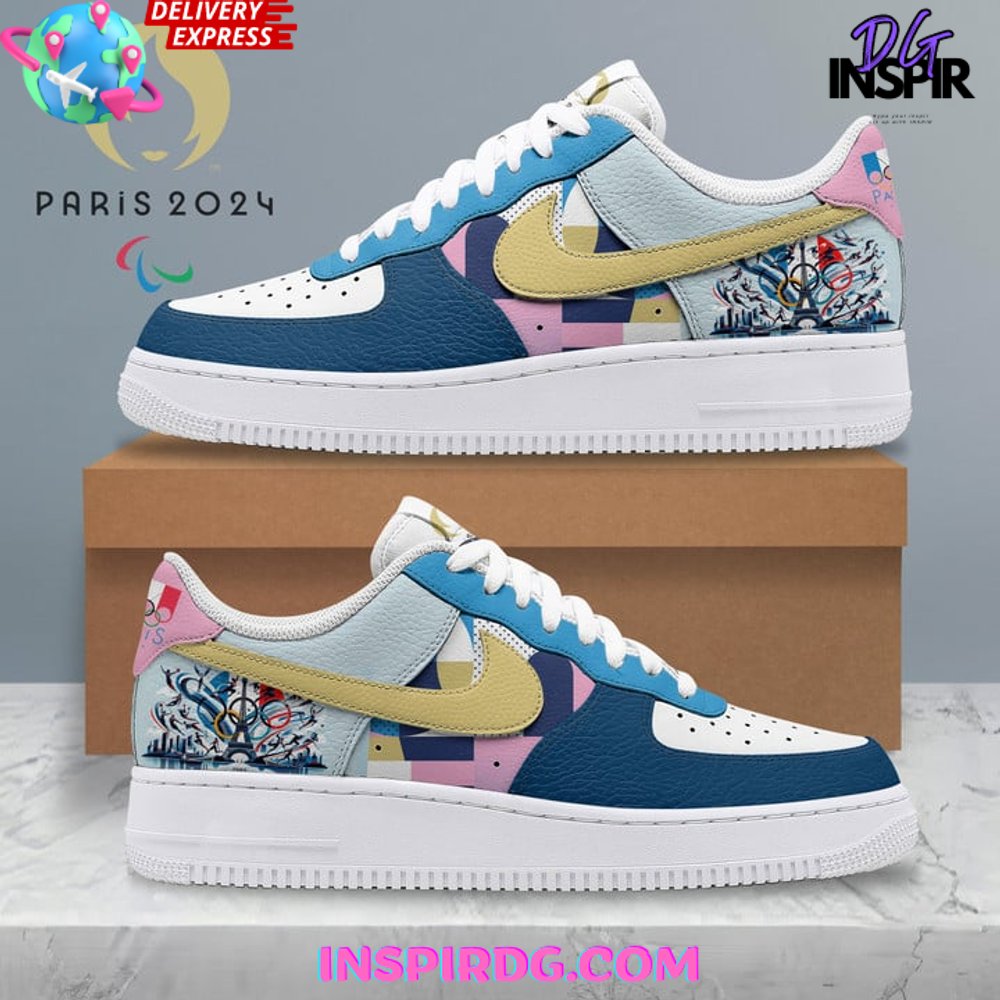OLYMPIC PARIS 2024 Air Force 1 Shoes