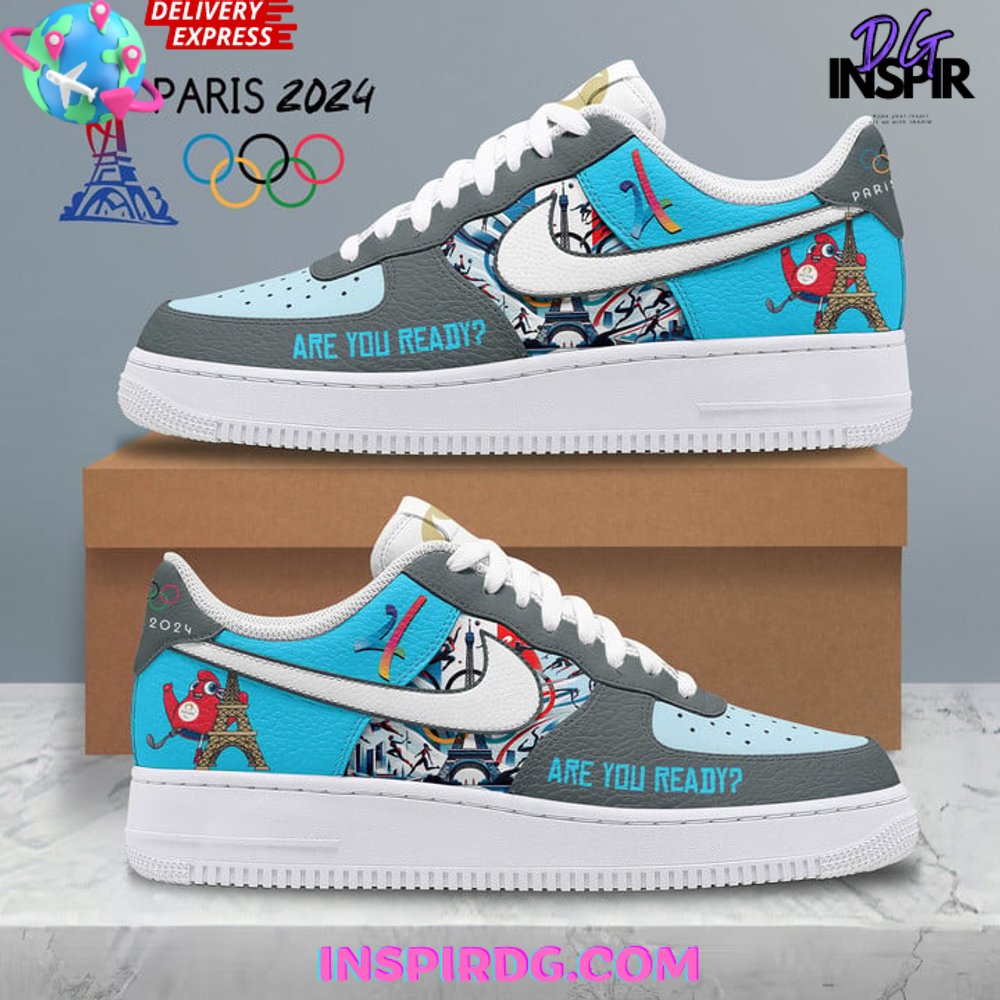 Olympic Paris 2024 Are You Ready Limited Edition Air Force 1