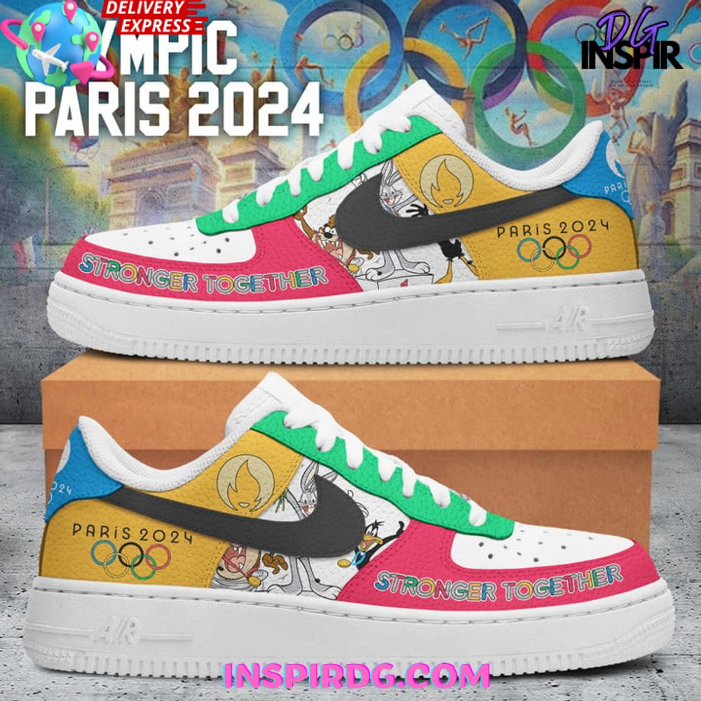 Olympic Paris 2024 Stronger Together Air Force 1