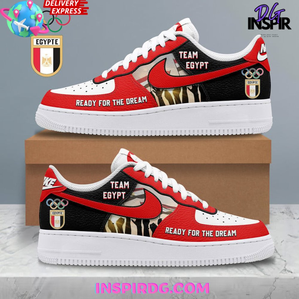 Olympics Paris 2024 Team Egypt Air Force 1