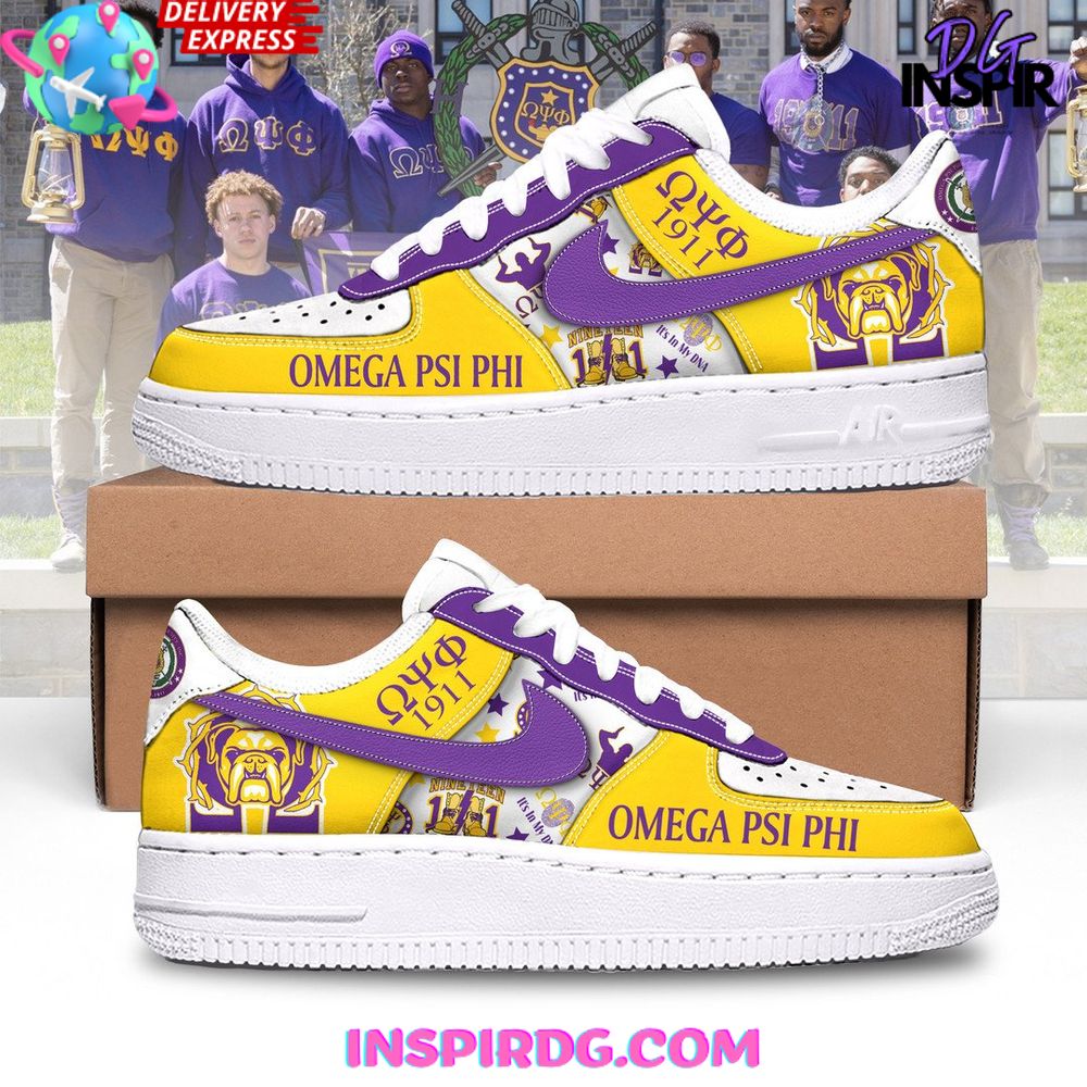 Omega Psi Phi Limited Edition Air Force 1