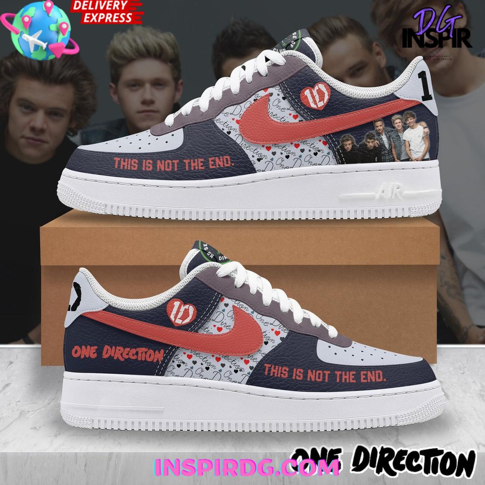 One Direction This Is Not The End Limited Edition Air Force 1