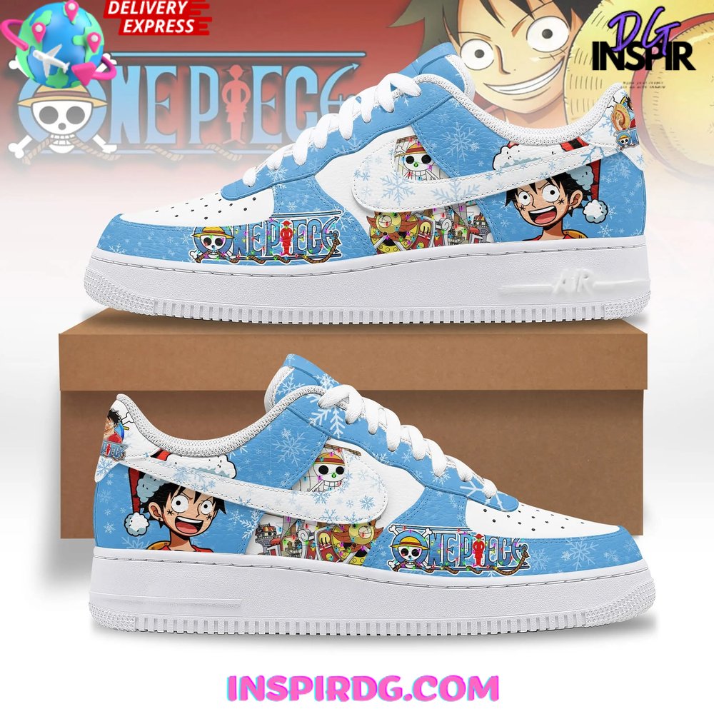 One Piece Luffy Christmas Limited Edition Air Force 1