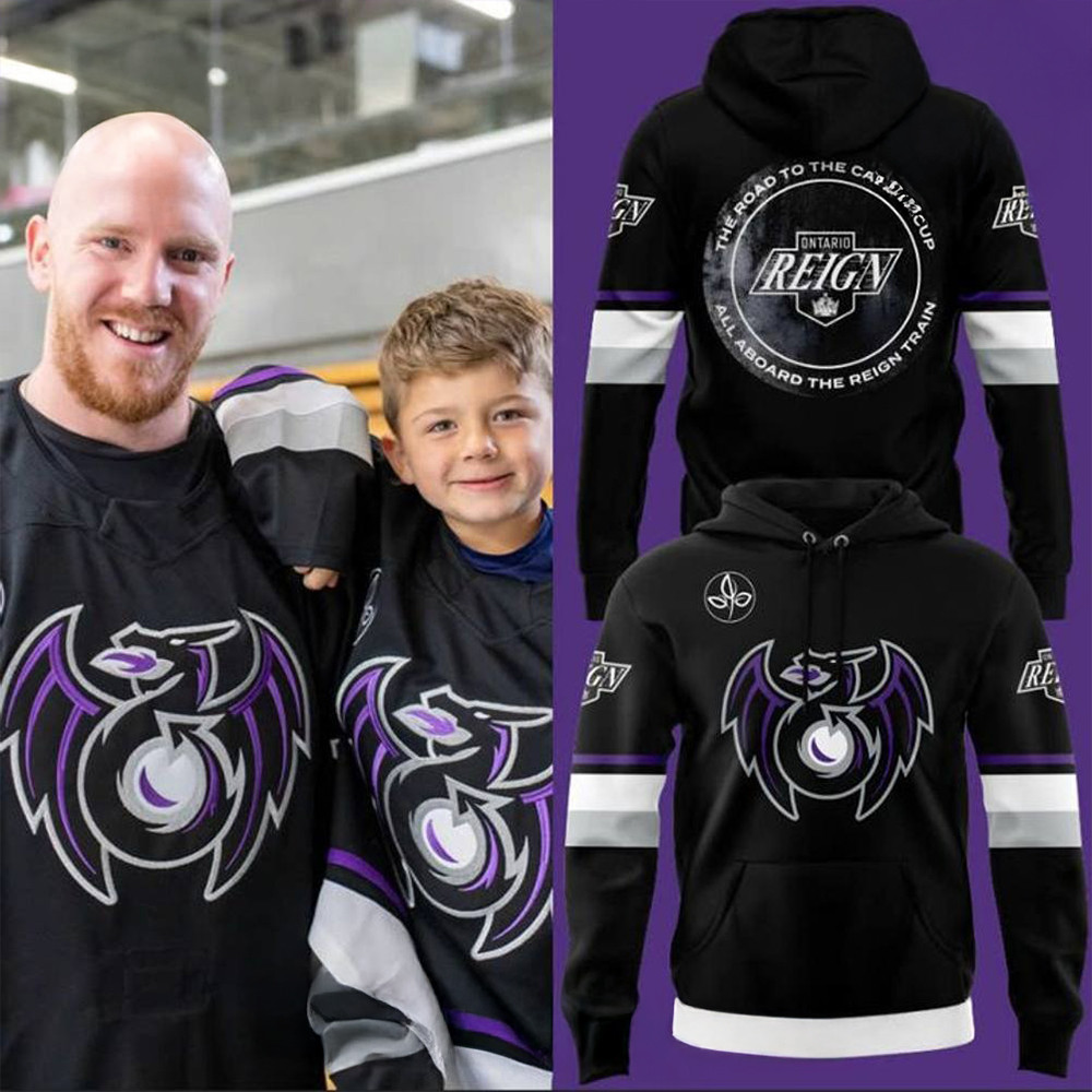 Ontario Reign Fan Appreciation Night 2025 Special Hoodie Gifts For Brother