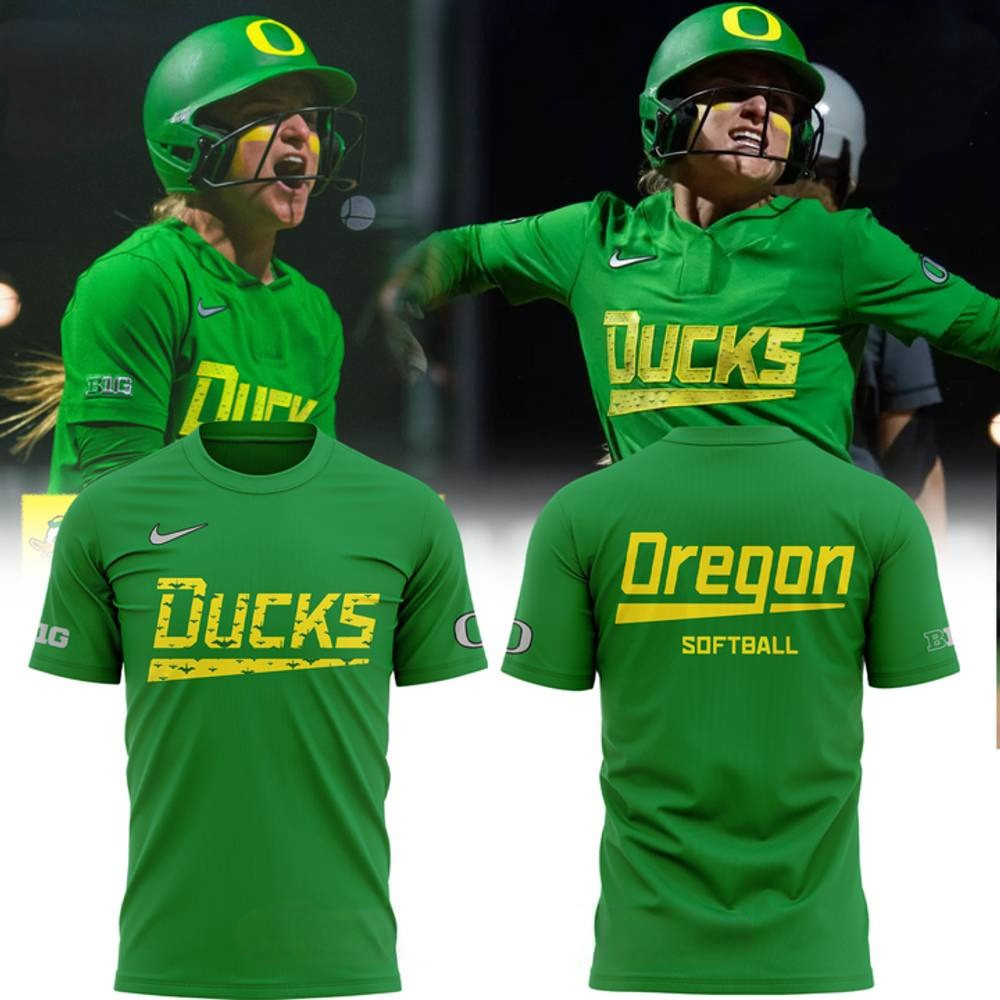 Oregon Ducks Of Oregon Softball For Fans 2025 T-Shirt For Dad Oregontrailrvpk Shirt