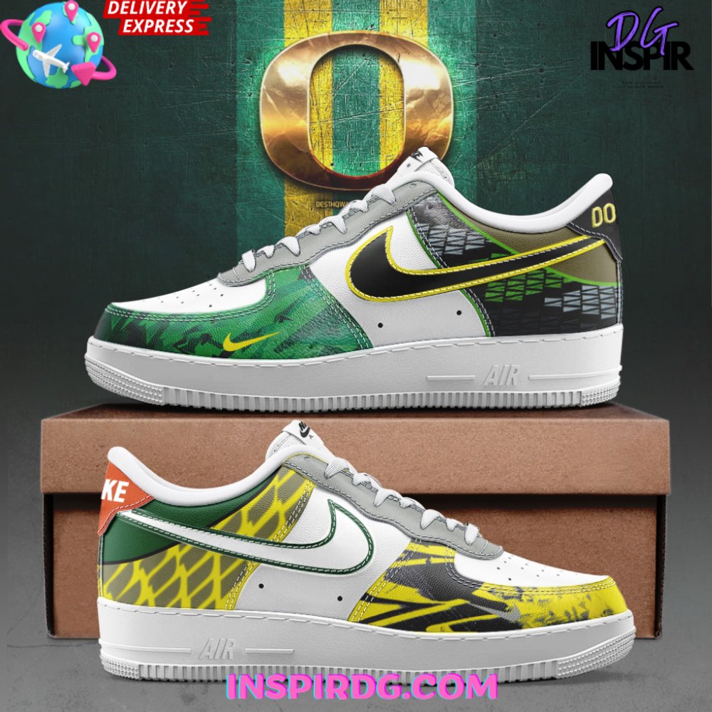 Oregon Ducks Super Flash Limited Edition Air Force 1